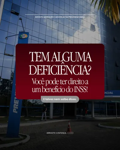 Você sabia que pessoas com deficiência podem ter direitos específicos no INSS e, muitas vezes, nem têm conhecimento diss